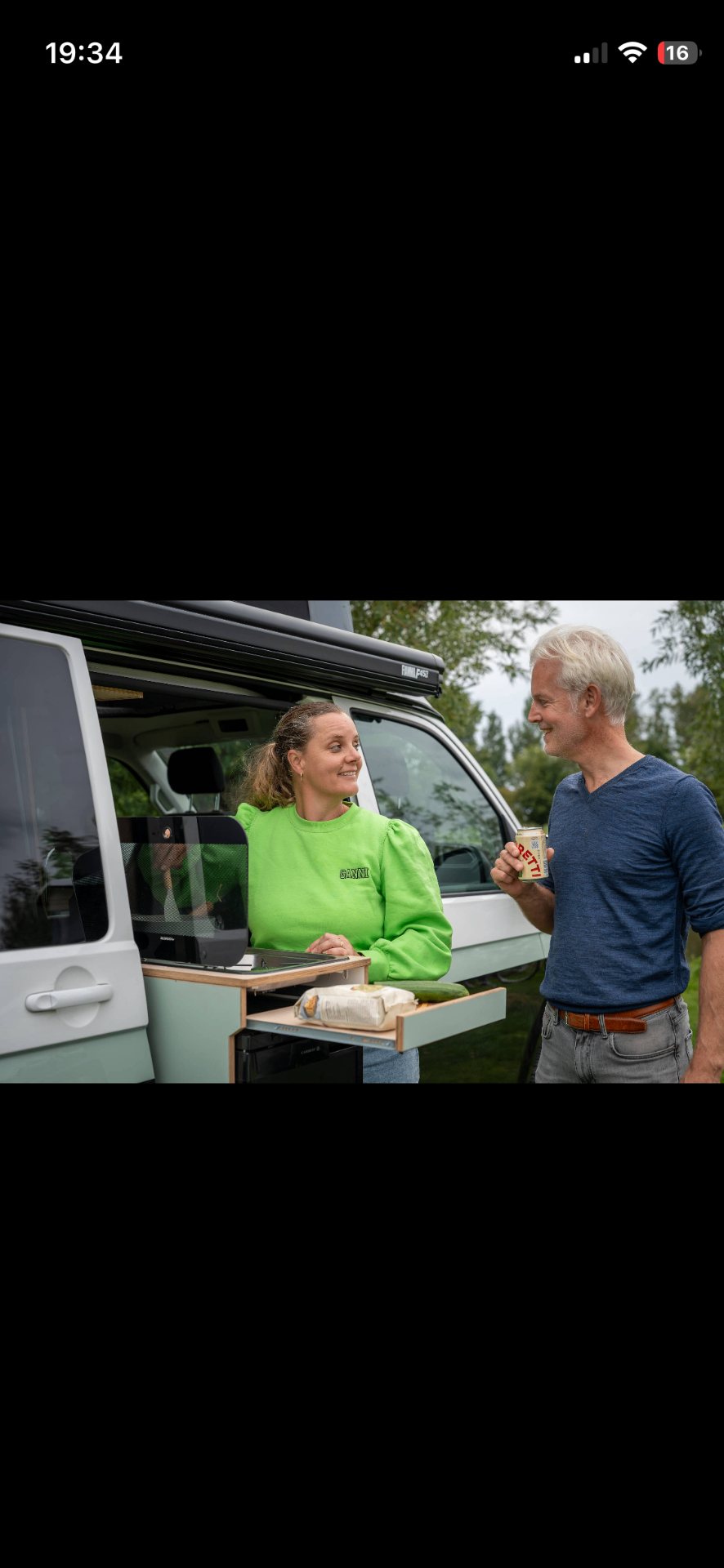 Keuken voor binnen en buiten koken